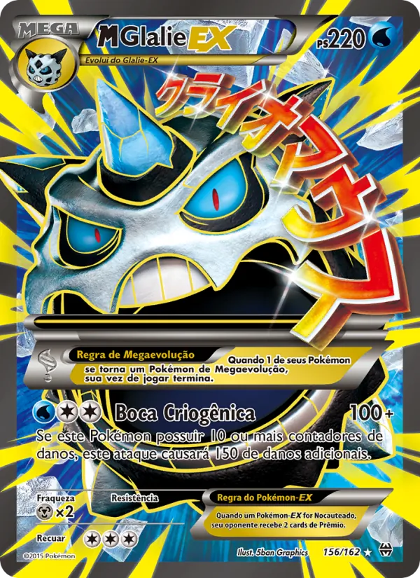 M-Glalie EX Turbo Revolução 156/162