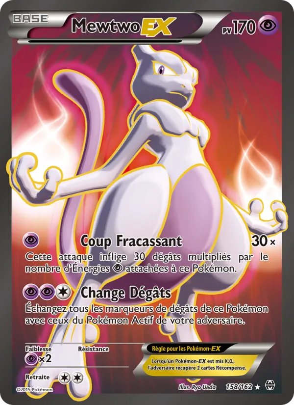 Mewtwo EX Impulsion Turbo 158/162