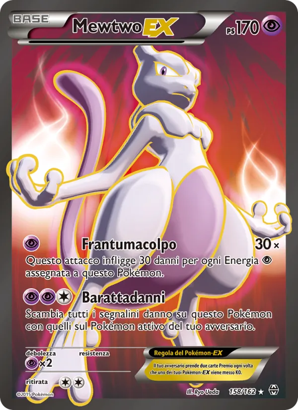 Mewtwo EX Turbo Blitz 158/162