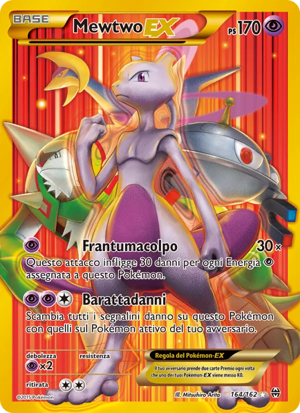 Mewtwo EX Turbo Blitz 164/162