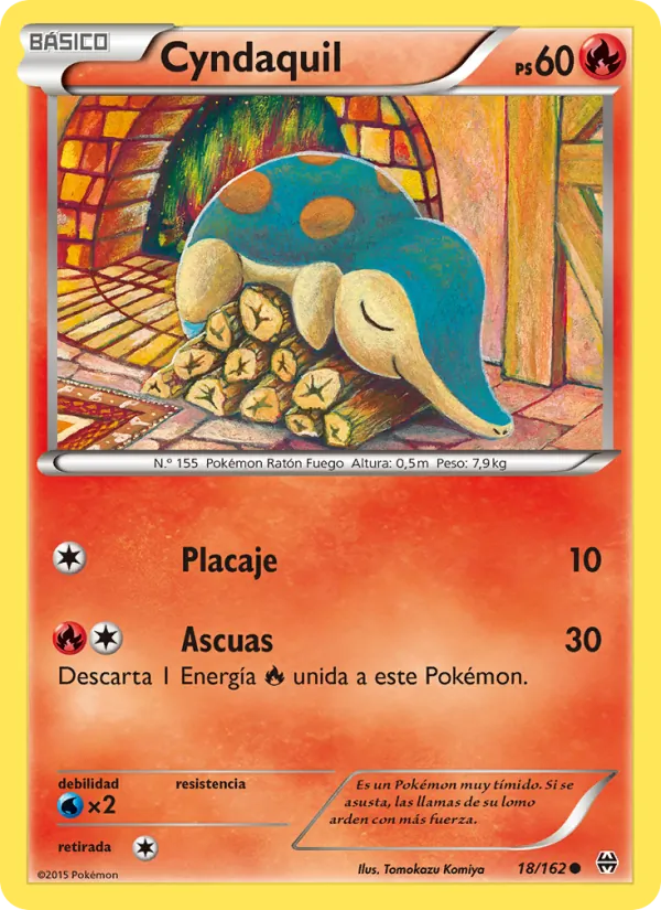Cyndaquil Turbo Impulso 18/162