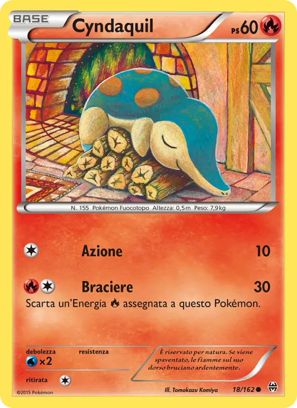 Cyndaquil Turbo Blitz 18/162