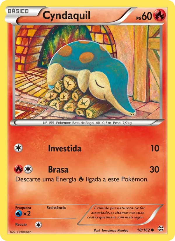 Cyndaquil Turbo Revolução 18/162