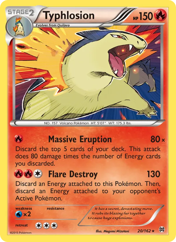 Typhlosion BREAKthrough 20/162