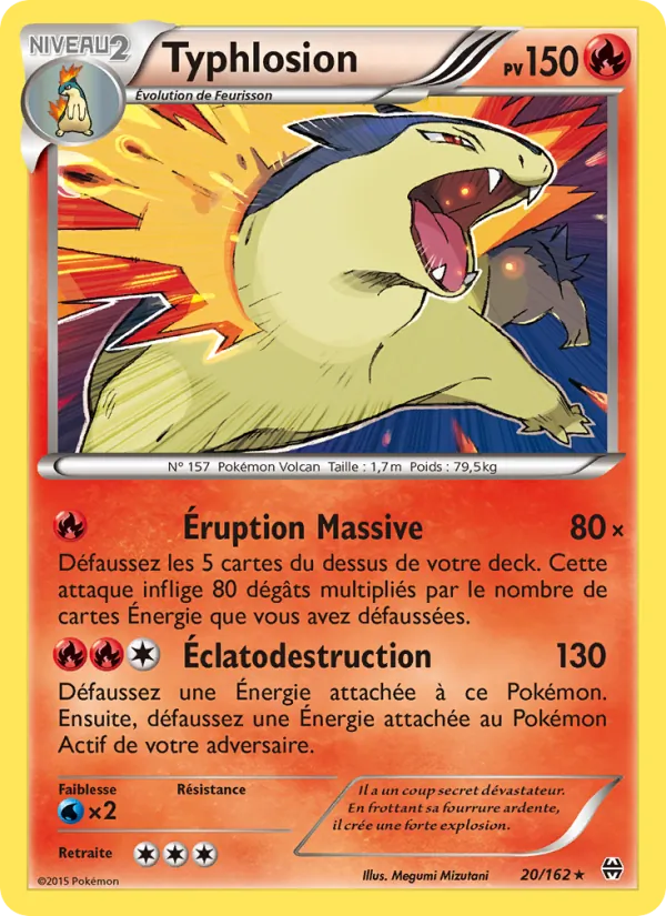 Typhlosion Impulsion Turbo 20/162