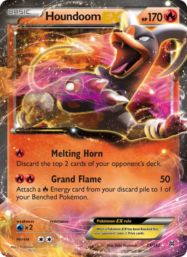 Houndoom EX BREAKthrough 21/162