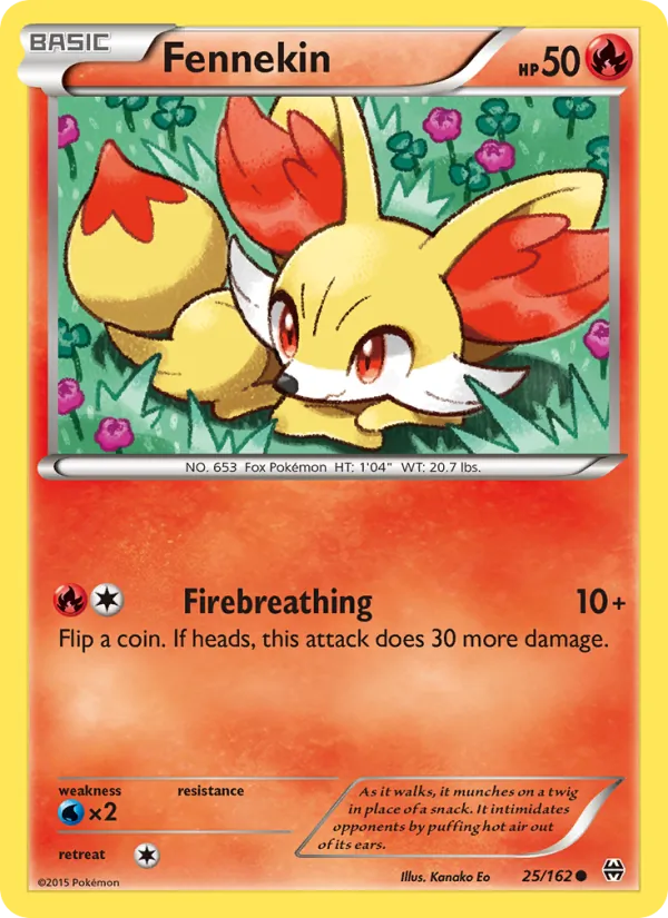 Fennekin BREAKthrough 25/162