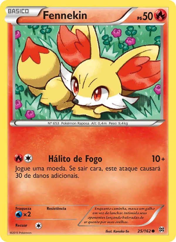 Fennekin Turbo Revolução 25/162
