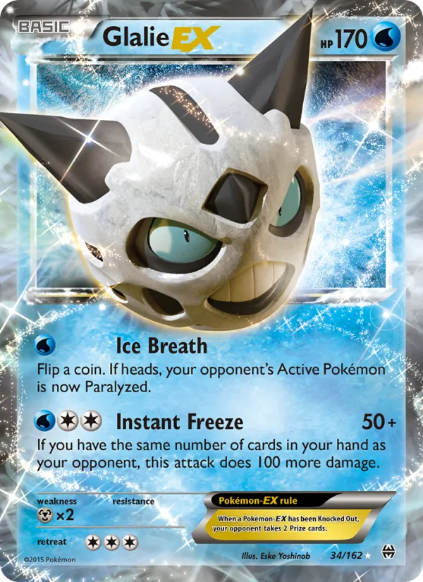 Glalie EX BREAKthrough 34/162