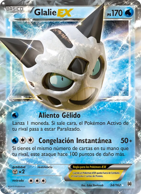 Glalie EX Turbo Impulso 34/162