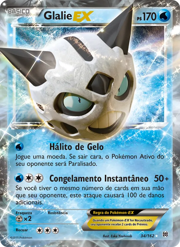 Glalie EX Turbo Revolução 34/162