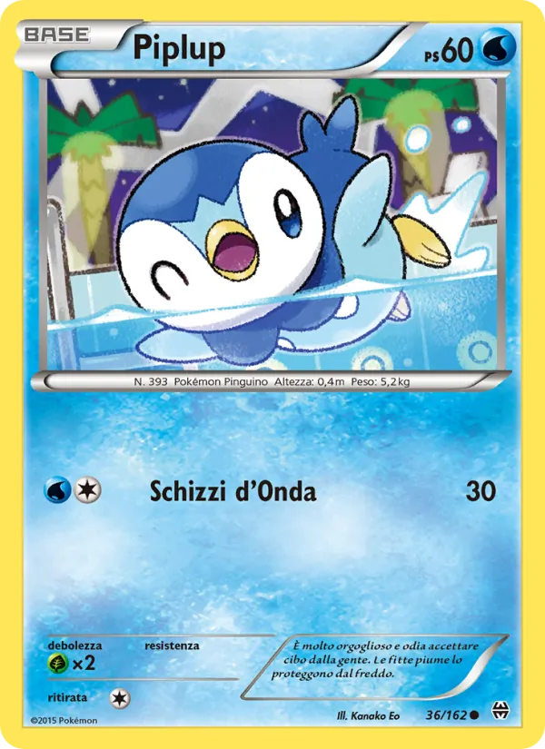 Piplup Turbo Blitz 36/162