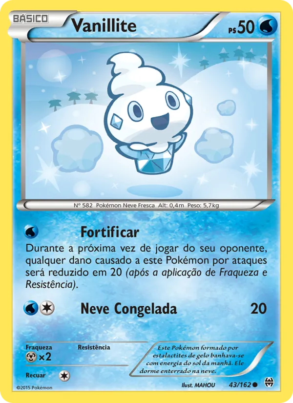 Vanillite Turbo Revolução 43/162