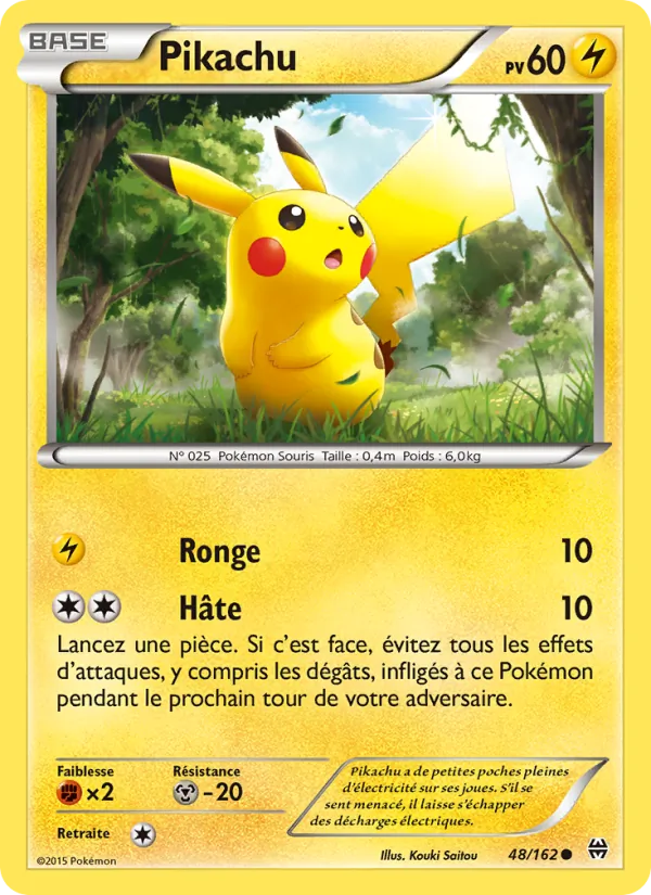 Pikachu Impulsion Turbo 48/162