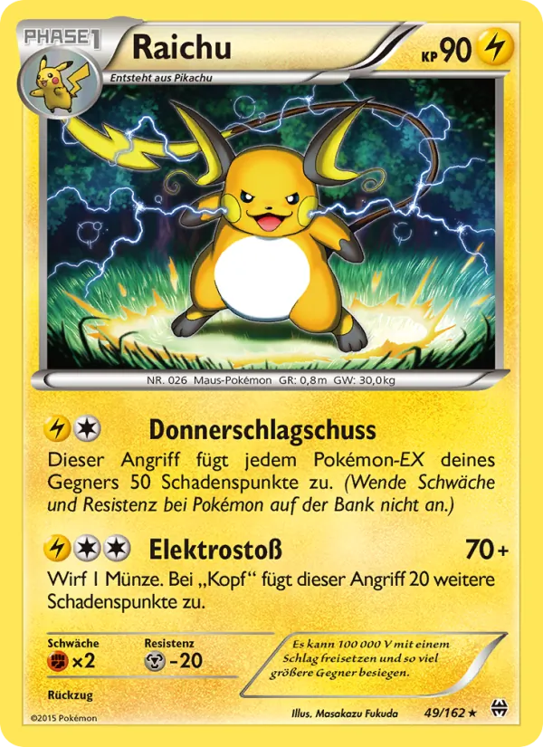 Raichu TURBOstart 49/162