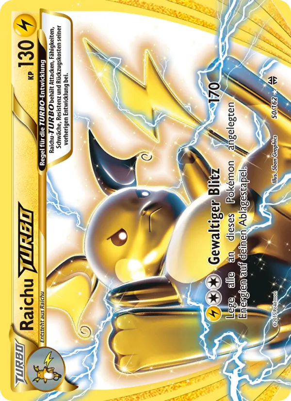 Raichu-TURBO TURBOstart 50/162