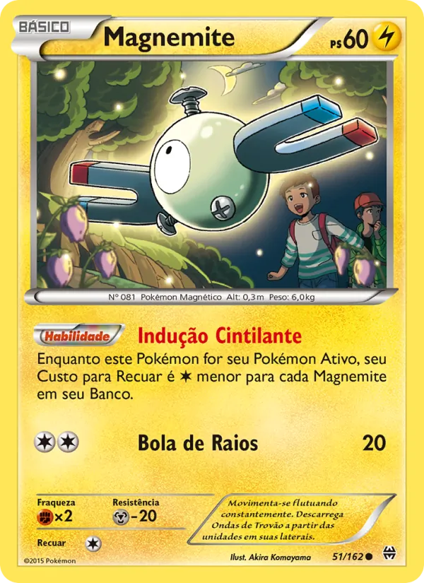 Magnemite Turbo Revolução 51/162