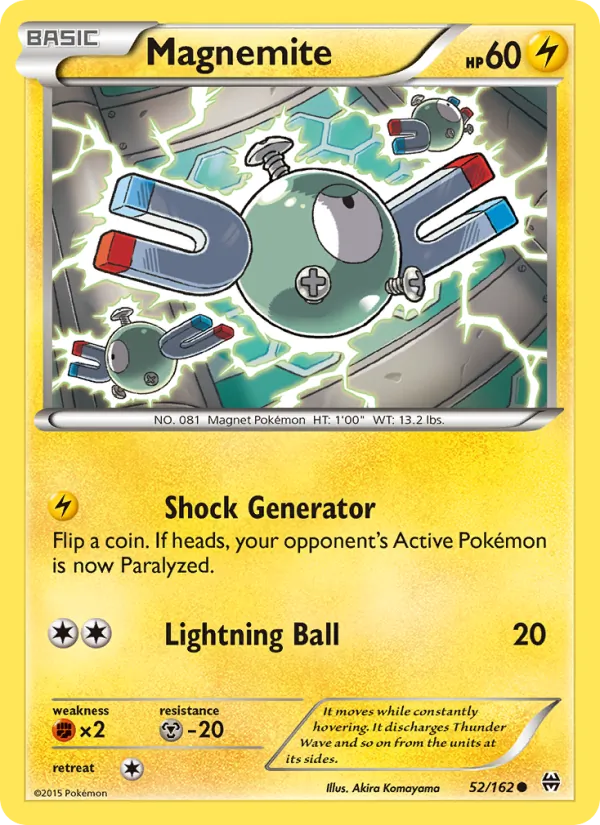 Magnemite BREAKthrough 52/162