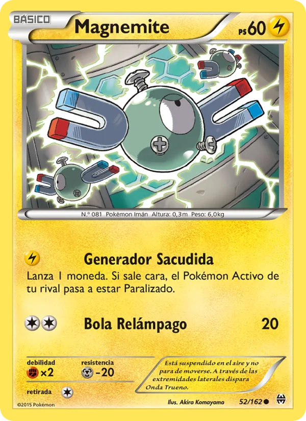 Magnemite Turbo Impulso 52/162