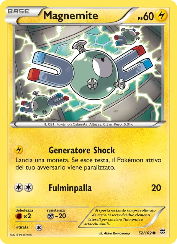 Magnemite Turbo Blitz 52/162