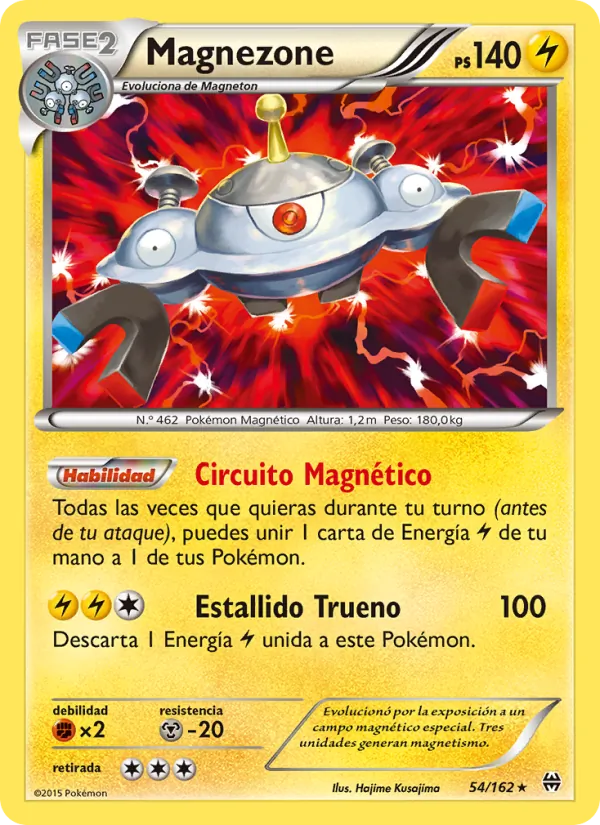 Magnezone Turbo Impulso 54/162