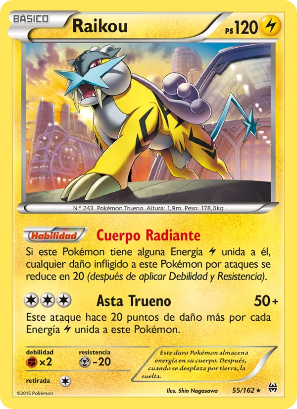 Raikou Turbo Impulso 55/162
