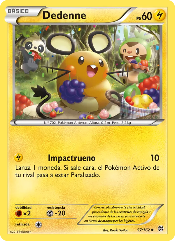 Dedenne Turbo Impulso 57/162