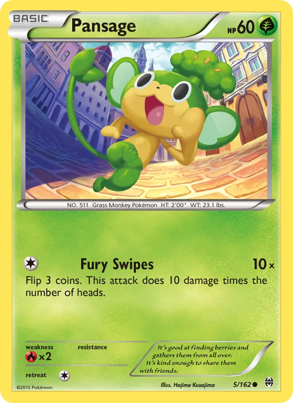 Pansage BREAKthrough 5/162