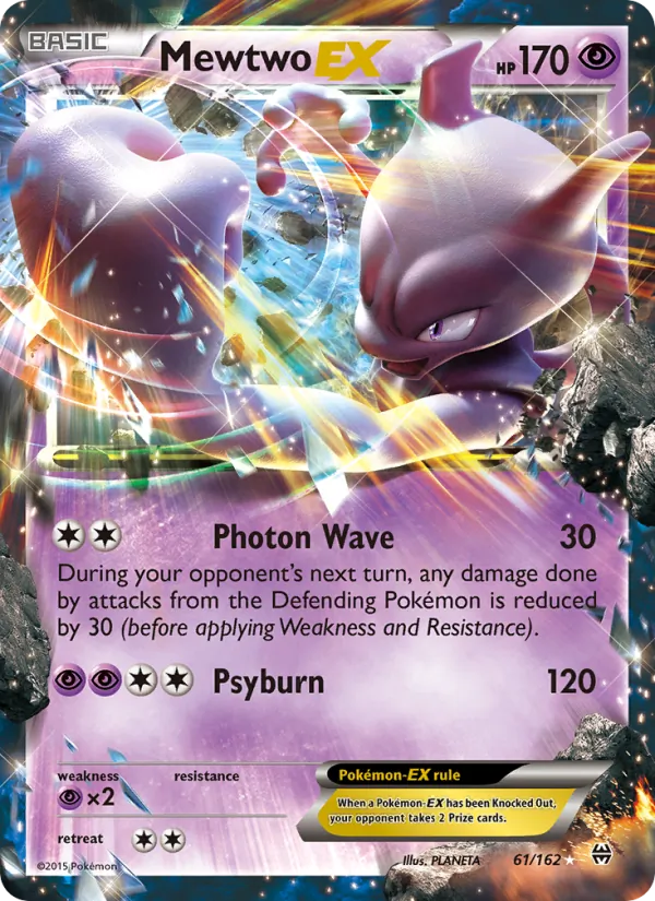 Mewtwo EX BREAKthrough 61/162