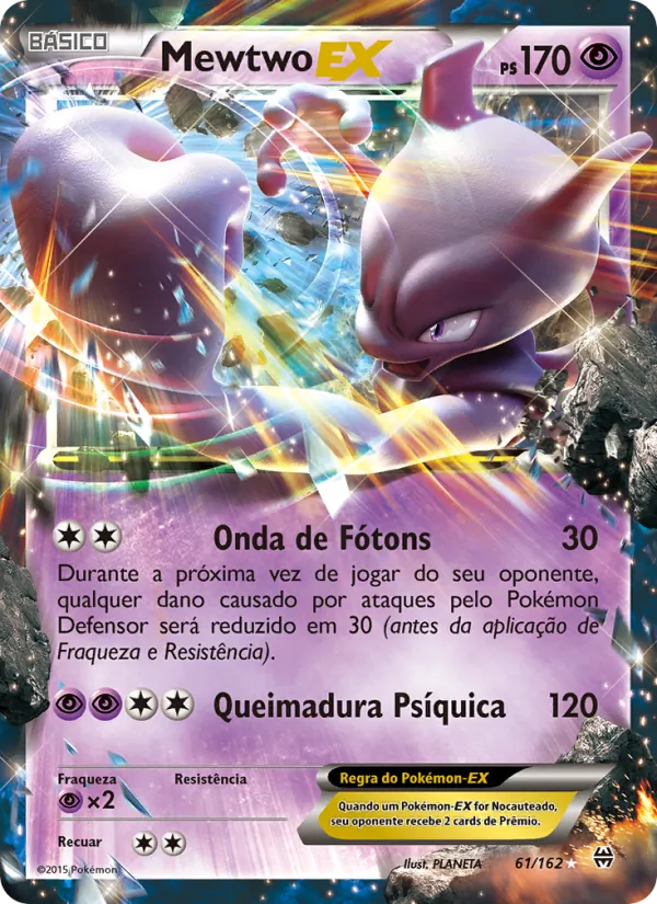 Mewtwo EX Turbo Revolução 61/162