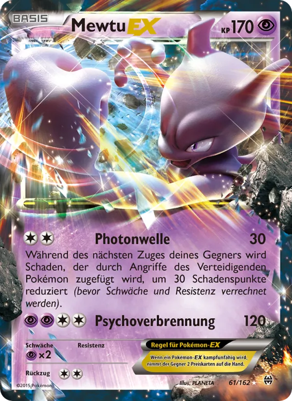 Mewtu EX TURBOstart 61/162