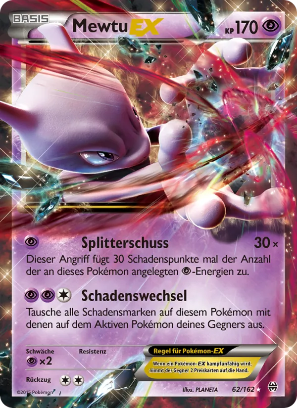 Mewtu EX TURBOstart 62/162