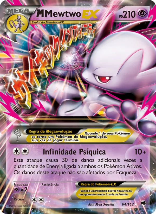 M-Mewtwo EX Turbo Revolução 64/162