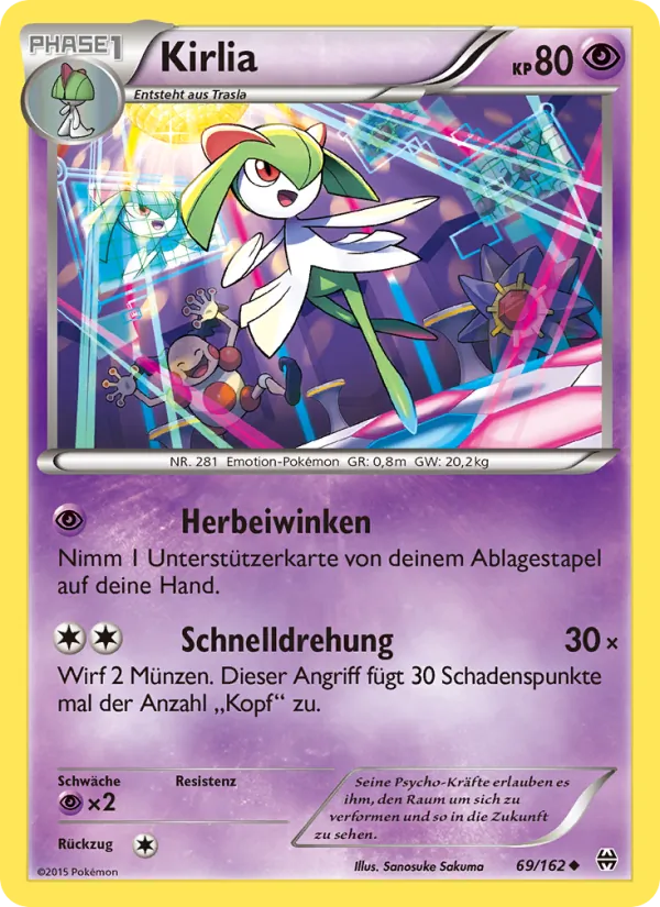 Kirlia TURBOstart 69/162