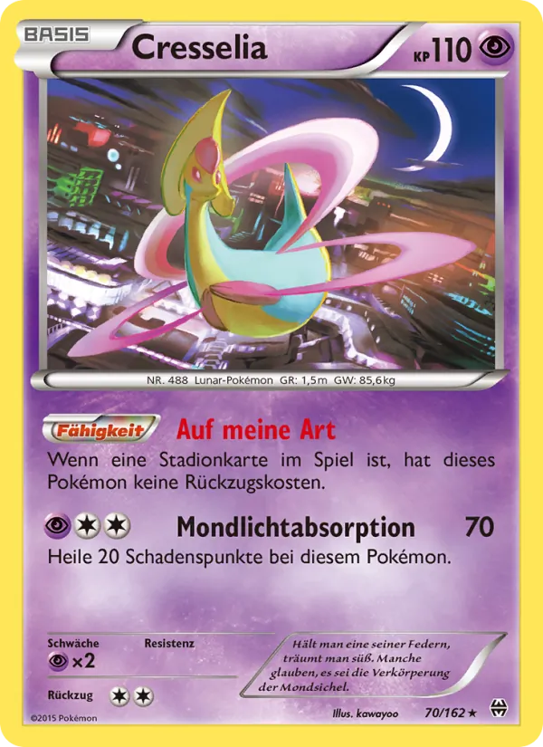 Cresselia TURBOstart 70/162