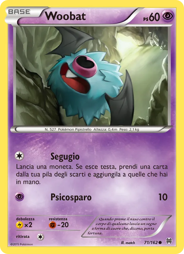 Woobat Turbo Blitz 71/162