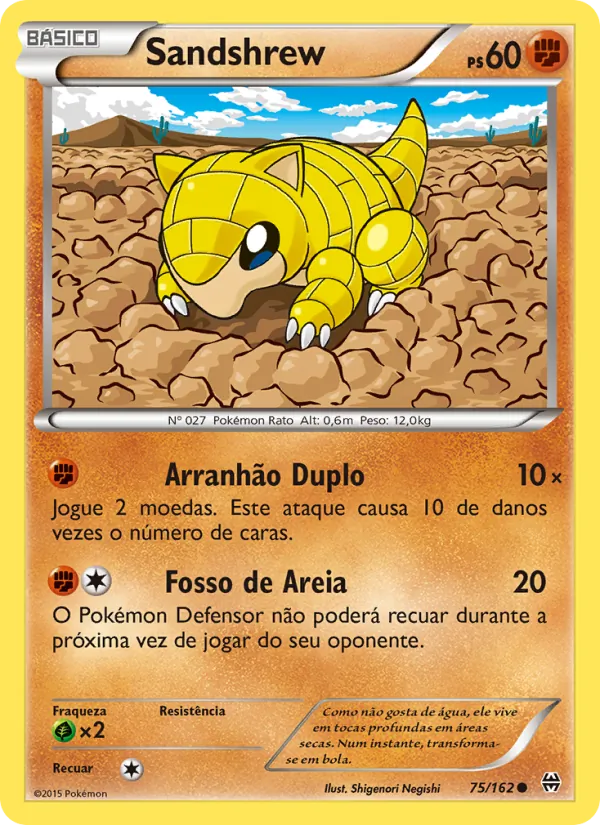Sandshrew Turbo Revolução 75/162