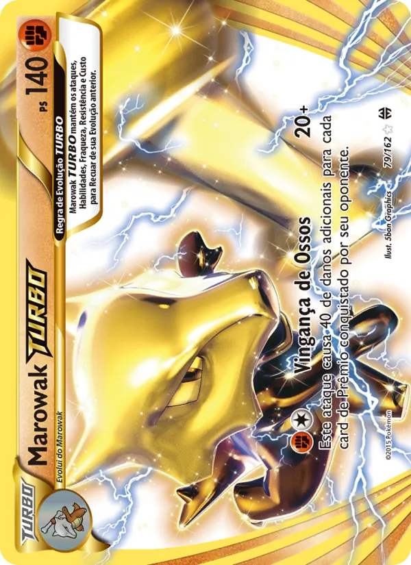 Marowak TURBO Turbo Revolução 79/162