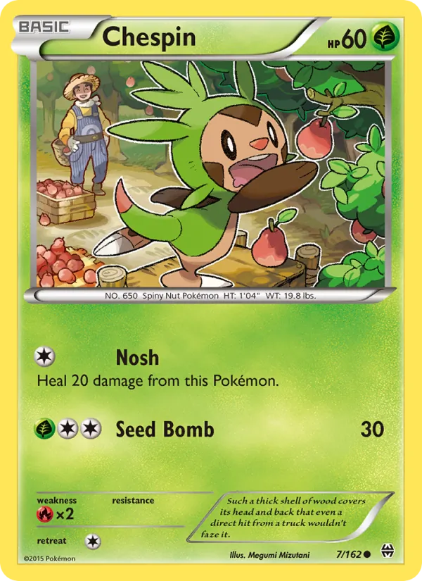 Chespin Turbo Revolução 7/162
