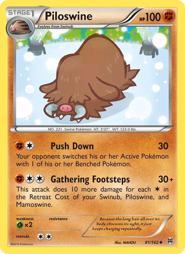 Piloswine BREAKthrough 81/162
