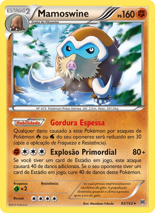 Mamoswine Turbo Revolução 82/162