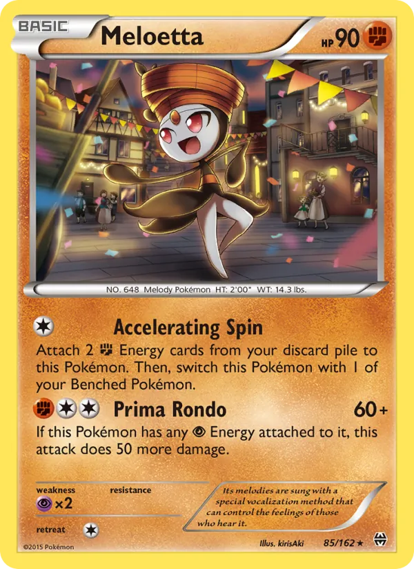 Meloetta BREAKthrough 85/162