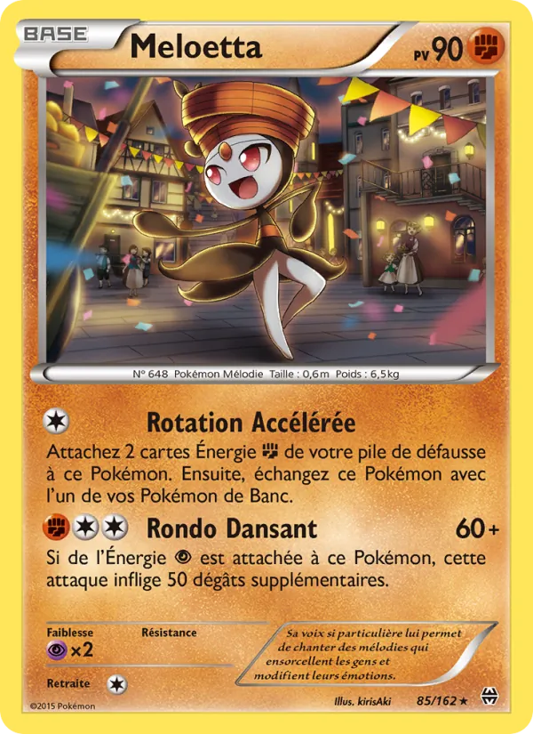 Meloetta Impulsion Turbo 85/162