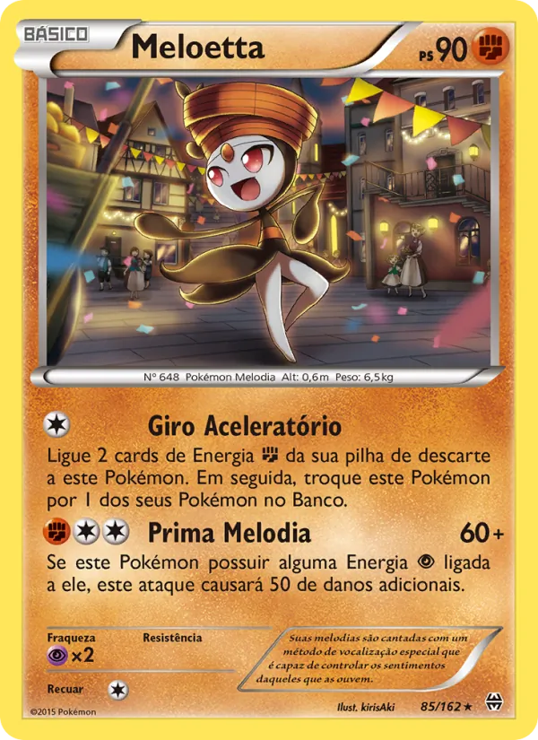 Meloetta Turbo Revolução 85/162