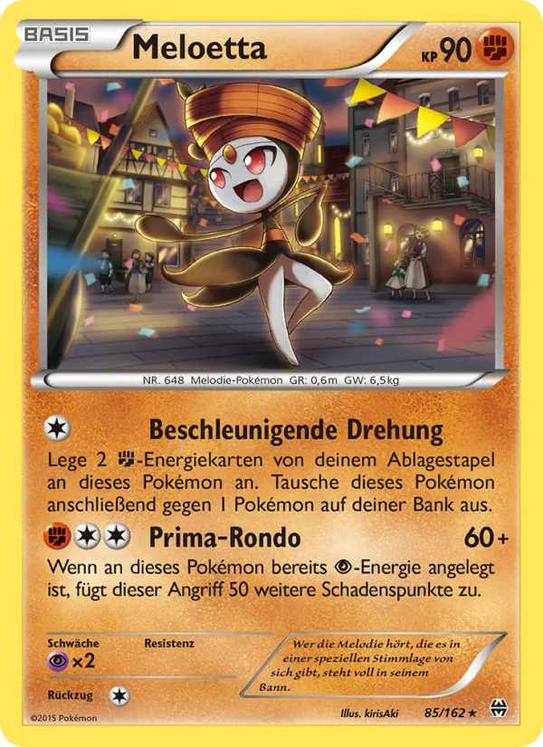 Meloetta TURBOstart 85/162