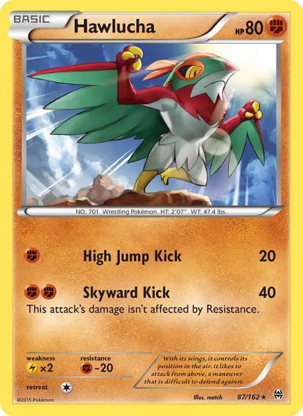 Hawlucha BREAKthrough 87/162