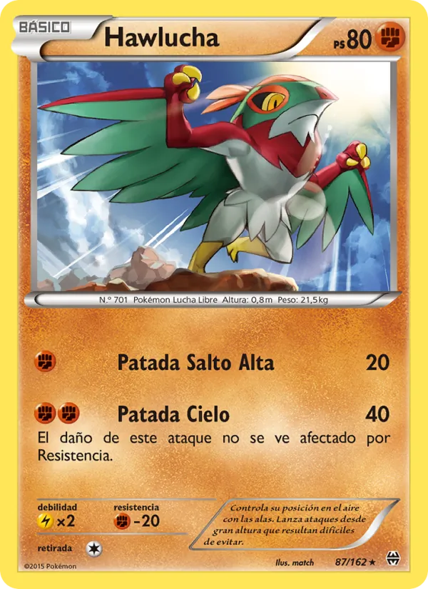 Hawlucha Turbo Impulso 87/162