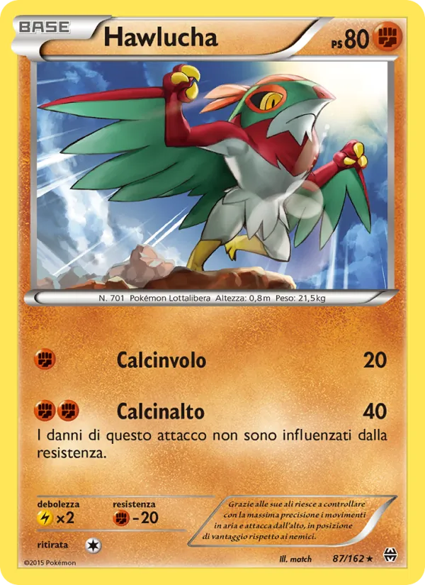 Hawlucha Turbo Blitz 87/162