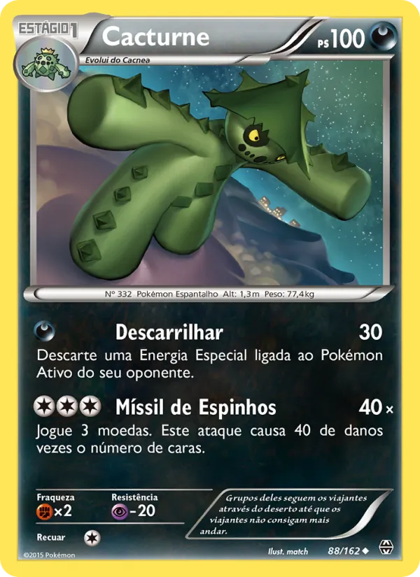 Cacturne Turbo Revolução 88/162