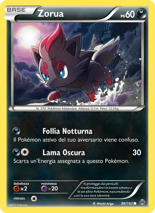 Zorua Turbo Blitz 89/162